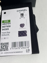 Load image into Gallery viewer, Chanel 22 Black Large Heart Crossbody Handbag