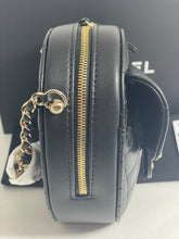 Load image into Gallery viewer, Chanel 22 Black Large Heart Crossbody Handbag