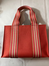 Load image into Gallery viewer, Loro Piana Suitcase Striped Tote
