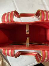 Load image into Gallery viewer, Loro Piana Suitcase Striped Tote
