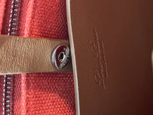 Load image into Gallery viewer, Loro Piana Suitcase Striped Mini Tote Small Crossbody