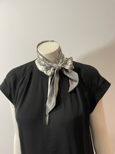 Load image into Gallery viewer, Dior Gray Silk Oblique Twilly