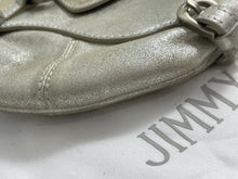 Load image into Gallery viewer, Jimmy Choo Metallic Silver Leather Mini Top Handle Bag