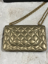 Load image into Gallery viewer, Chanel Gold WOC Wallet On Chain Handbag