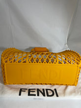 Load image into Gallery viewer, Fendi Orange Recycled Plastic Basket Bag
