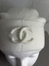 Load image into Gallery viewer, Chanel Winter White Cashmere Hat