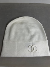 Load image into Gallery viewer, Chanel Winter White Cashmere Hat