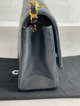 Load image into Gallery viewer, Chanel Vintage Black Lambskin Small Diana Handbag