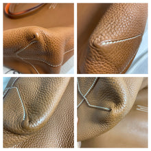 Load image into Gallery viewer, Hermés Gold Orange Taurillon Clemence Double Sens 45 Reversible Tote