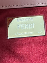 Load image into Gallery viewer, Fendi Rose Gold Sequin Baguette Embellished Shoulder Bag