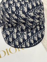 Load image into Gallery viewer, Dior Reversible Navy Dior Oblique News Boy Cap Hat