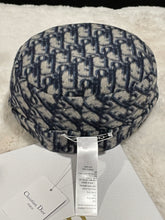 Load image into Gallery viewer, Dior Reversible Navy Dior Oblique News Boy Cap Hat