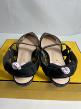 Load image into Gallery viewer, Fendi Colibri Mesh Pointed Toe Slingback Flats