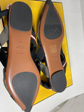 Load image into Gallery viewer, Fendi Colibri Mesh Pointed Toe Slingback Flats