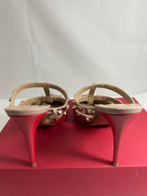 Load image into Gallery viewer, Valentino Garavani Red Leather Rockstud Mules
