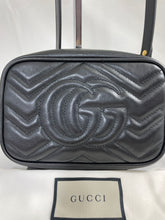Load image into Gallery viewer, Gucci Marmont Small Black Camera bag