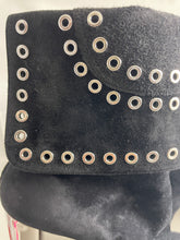 Load image into Gallery viewer, Alexander McQueen Black Suede Ankle Boot