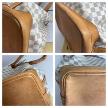 Load image into Gallery viewer, Louis Vuitton Damier Azur Canvas Noe Drawstring Bucket Bag