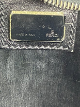Load image into Gallery viewer, Fendi Black Monogram Zucca Fabric Tote