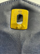 Load image into Gallery viewer, Chanel Navy Blue Gold Hardware Fanny Belt Bag