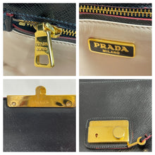 Load image into Gallery viewer, Prada Saffiano Vernice Black Leather Crossbody Bag