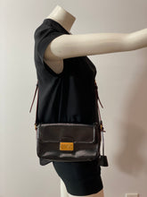 Load image into Gallery viewer, Prada Saffiano Vernice Black Leather Crossbody Bag