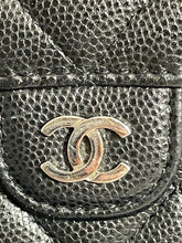 Load image into Gallery viewer, Chanel Black Caviar Folding Wallet