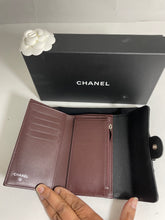 Load image into Gallery viewer, Chanel Black Caviar Folding Wallet