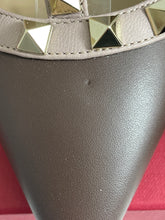 Load image into Gallery viewer, Valentino Garavani Chocolate Brown Rockstud Pumps