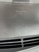 Load image into Gallery viewer, Chanel Silver Metallic Flap Wallet
