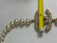 Load image into Gallery viewer, Chanel CC Pearl Choker Necklace Limited Edition