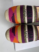 Load image into Gallery viewer, Dior Granville Multicolor Canvas Espadrilles