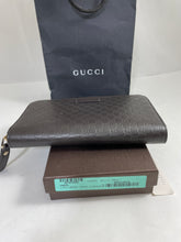 Load image into Gallery viewer, Gucci GG Guccissima Zip Around Wallet