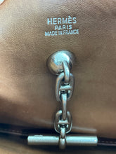 Load image into Gallery viewer, Hermes Vespa Vibrato Cognac Leather Shoulder Crossbody Bag