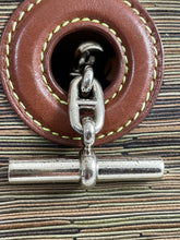 Load image into Gallery viewer, Hermes Vespa Vibrato Cognac Leather Shoulder Crossbody Bag