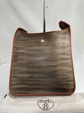 Load image into Gallery viewer, Hermes Vespa Vibrato Cognac Leather Shoulder Crossbody Bag