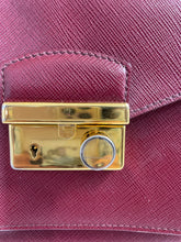 Load image into Gallery viewer, Prada Red Wine Top Handle Lux Tote Cargo Pocket Bag