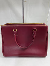 Load image into Gallery viewer, Prada Red Wine Top Handle Lux Tote Cargo Pocket Bag
