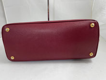 Load image into Gallery viewer, Prada Red Wine Top Handle Lux Tote Cargo Pocket Bag