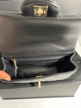Load image into Gallery viewer, Chanel Classic Black Mini Rectangle Top Handle Handbag