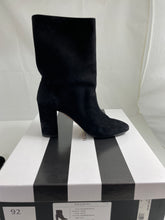 Load image into Gallery viewer, Aquazzura Black Suede Ankle Boots