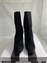 Load image into Gallery viewer, Aquazzura Black Suede Ankle Boots