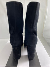 Load image into Gallery viewer, Aquazzura Black Suede Ankle Boots