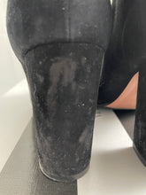 Load image into Gallery viewer, Aquazzura Black Suede Ankle Boots
