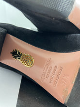Load image into Gallery viewer, Aquazzura Black Suede Ankle Boots