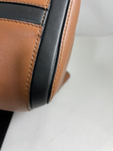 Load image into Gallery viewer, Prada Grace Lux Cognac & Black Leather Tote