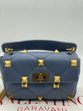 Load image into Gallery viewer, Valentino Garavani Roman Stud Quilted Small Top Handle Flap Bag