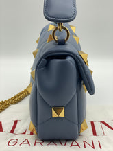 Load image into Gallery viewer, Valentino Garavani Roman Stud Quilted Small Top Handle Flap Bag