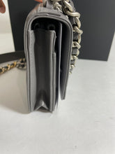 Load image into Gallery viewer, Chanel 22A Dark Gray Quilted WOC Crossbody Bag