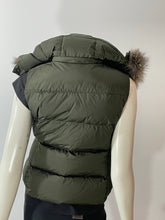 Load image into Gallery viewer, Moncler Green Gallinule Hooded Down Vest